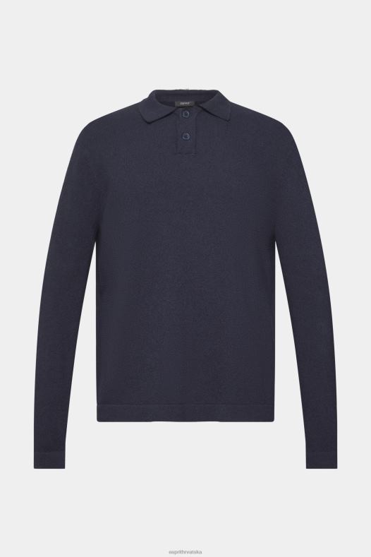 Esprit muškarci polo džemper mornarica veste A48RT683