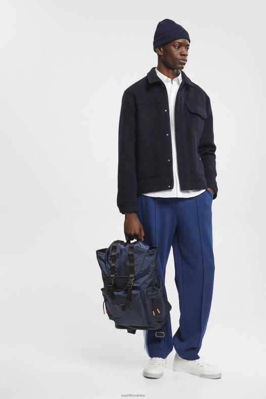 Esprit muškarci ripstop ruksak petrolej plava pribor A48RT762