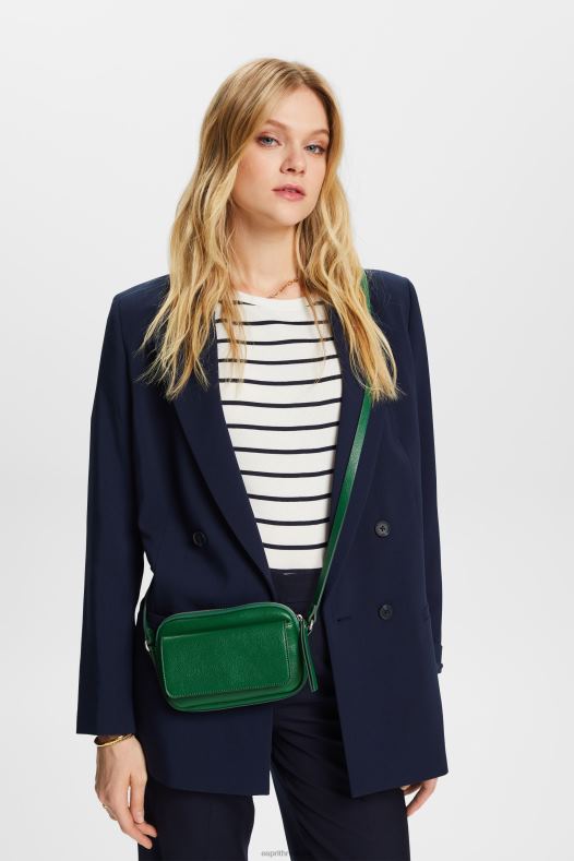Esprit žene mini torba za rame od umjetne kože tamnozelene pribor A48RT3