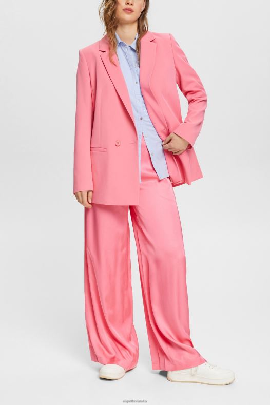 Esprit žene košulja bluza od 100% pamuka svijetlo plava bluze A48RT515