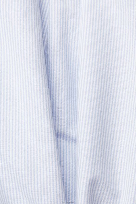Esprit žene prugasta bluza svijetlo plava bluze A48RT552