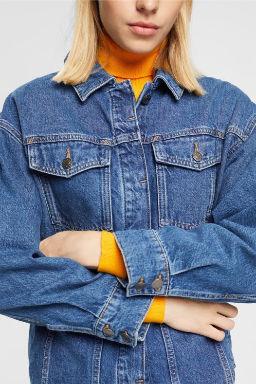 Esprit žene traper bluza plava srednje pranje bluze A48RT396