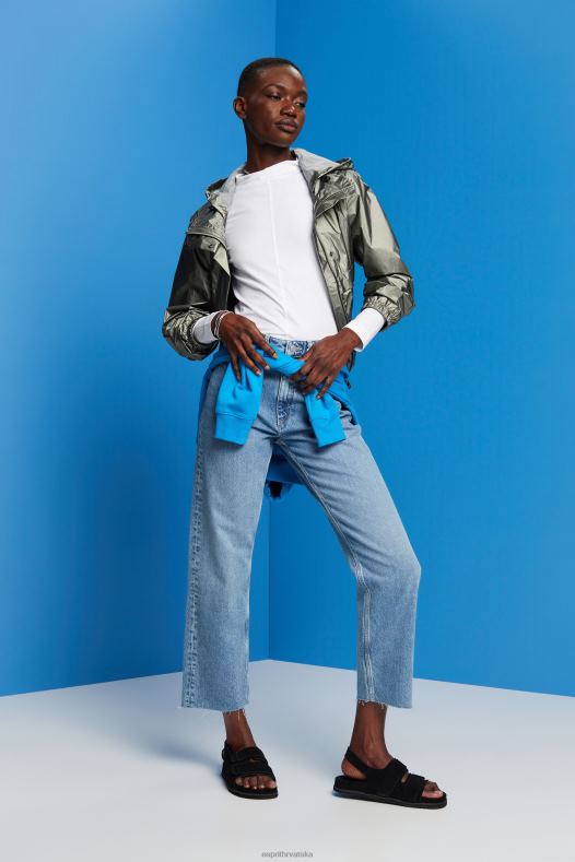 Esprit žene gornji dio dugih rukava s brodskim izrezom bijela dugi rukav A48RT369