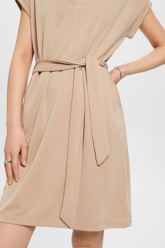 Esprit žene midi haljina s v-izrezom tupe haljine A48RT74