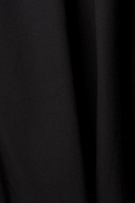 Esprit žene midi haljina s vezom, lenzing ecovero crno haljine A48RT204