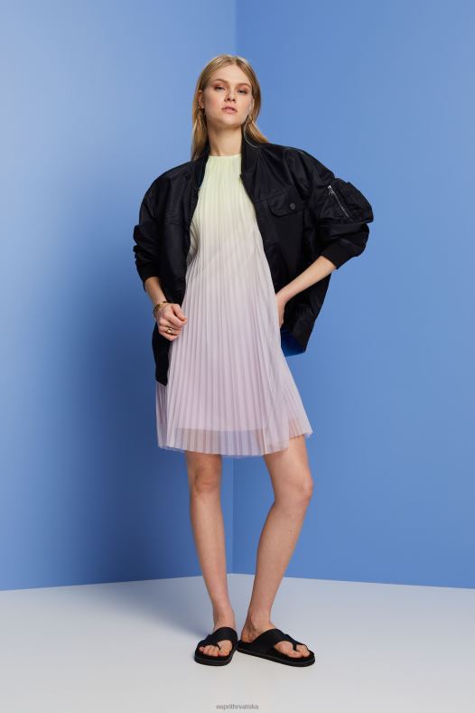 Esprit žene plise mini haljina ljubičica haljine A48RT134