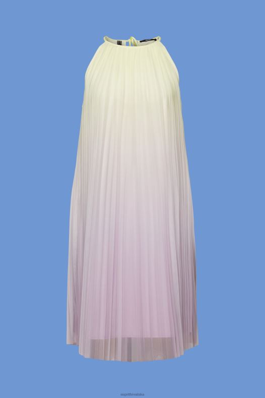 Esprit žene plise mini haljina ljubičica haljine A48RT134