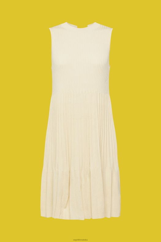 Esprit žene plisirana haljina pijesak haljine A48RT383