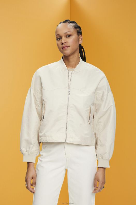 Esprit žene prevelika bomber jakna svijetlo taupe jakne A48RT214