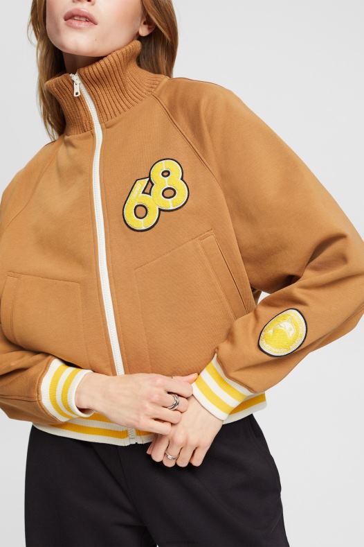 Esprit žene sveučilišna jakna karamela jakne A48RT417