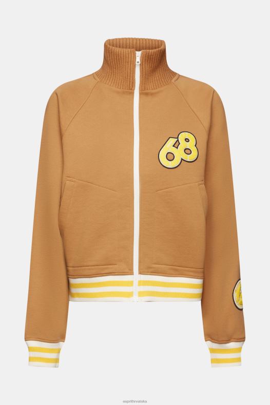 Esprit žene sveučilišna jakna karamela jakne A48RT417