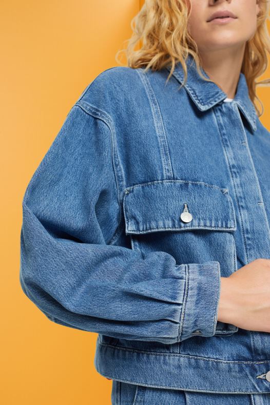 Esprit žene traper jakna plava srednje pranje jakne A48RT549