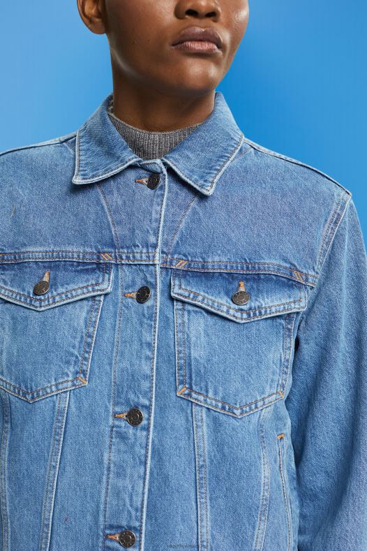 Esprit žene traper jakna plava srednje pranje jakne A48RT553