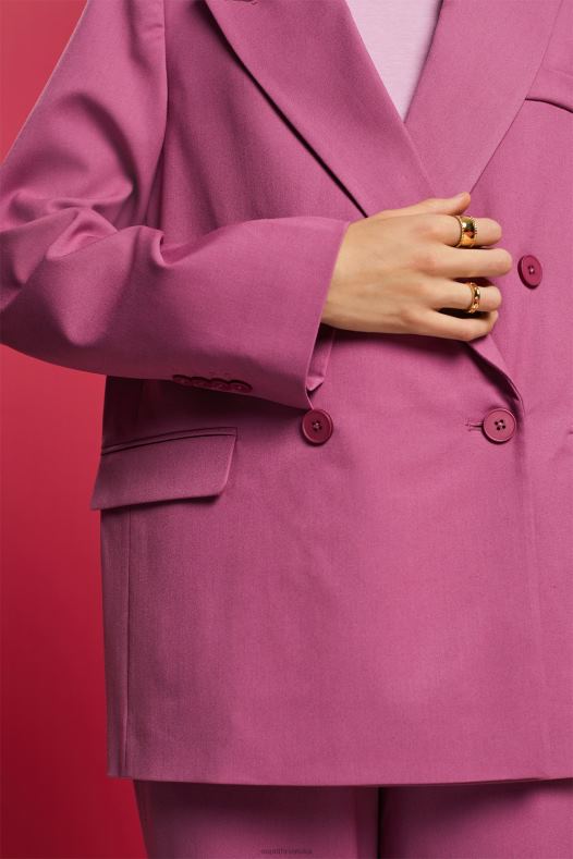 Esprit žene blejzeri tkani ljubičica Kaputi A48RT133