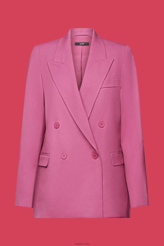 Esprit žene blejzeri tkani ljubičica Kaputi A48RT133