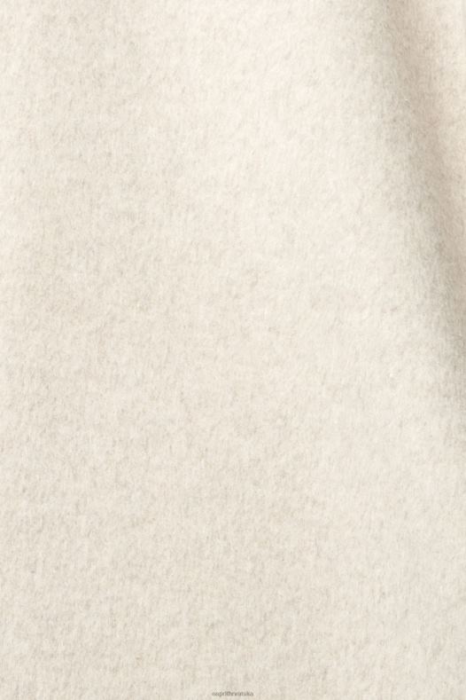 Esprit žene kaput od mješavine vune krem bež Kaputi A48RT561