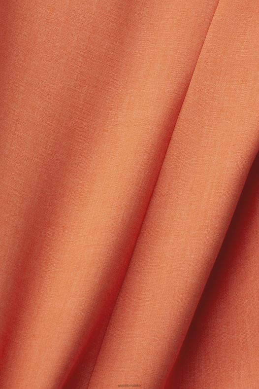 Esprit žene predimenzionirani blejzer s dvorednim kopčanjem narančasto crvena Kaputi A48RT313