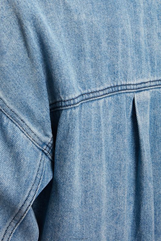 Esprit žene ležerna traper košulja plavo svjetlo pranje košulje A48RT485