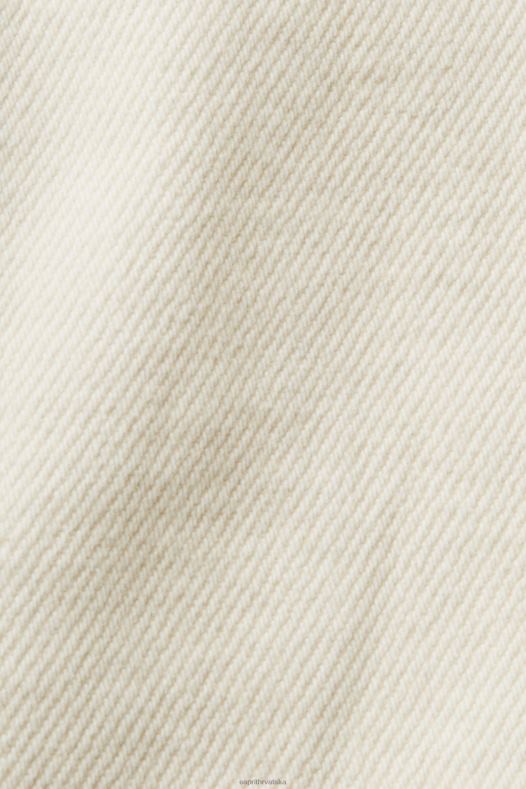 Esprit žene kratke traper hlače s visokim strukom na vezanje led kratke hlače A48RT56