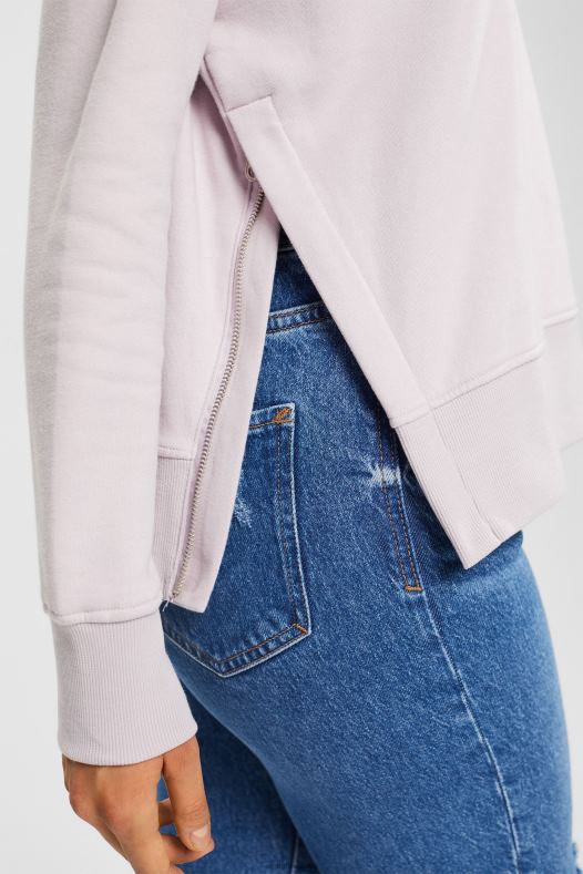 Esprit žene majica s kapuljačom lavanda majice i majice s kapuljačom A48RT512