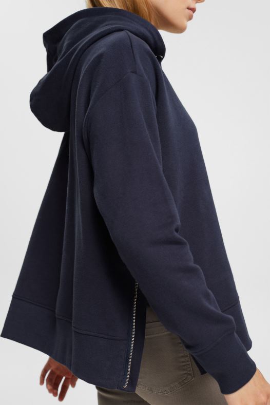 Esprit žene majica s kapuljačom mornarica majice i majice s kapuljačom A48RT511