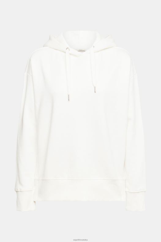 Esprit žene majica s kapuljačom prljavo bijelo majice i majice s kapuljačom A48RT509