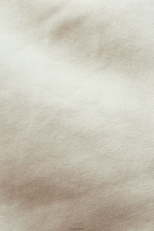 Esprit žene majica s kapuljačom s klokanom džepom svijetlo taupe majice i majice s kapuljačom A48RT350