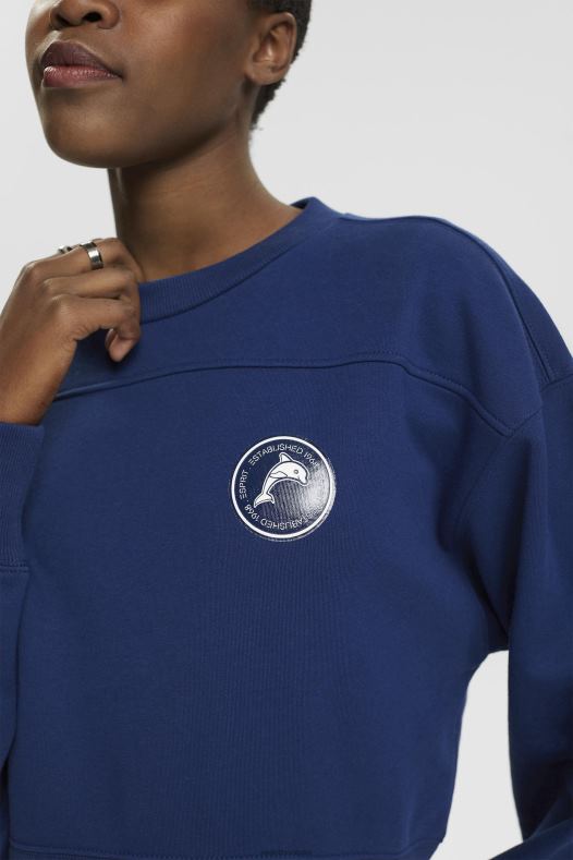 Esprit žene skraćena trenirka tinta majice i majice s kapuljačom A48RT155