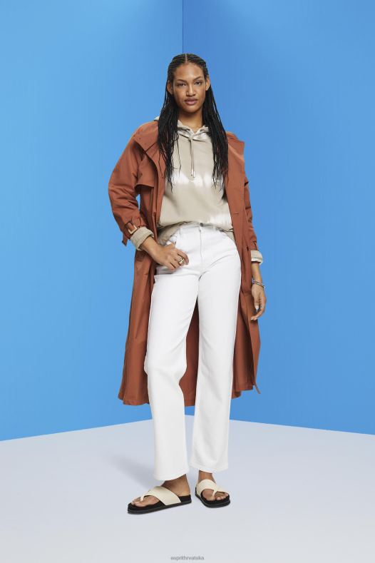 Esprit žene tie dye majica s kapuljačom prašnjavo zelena majice i majice s kapuljačom A48RT296