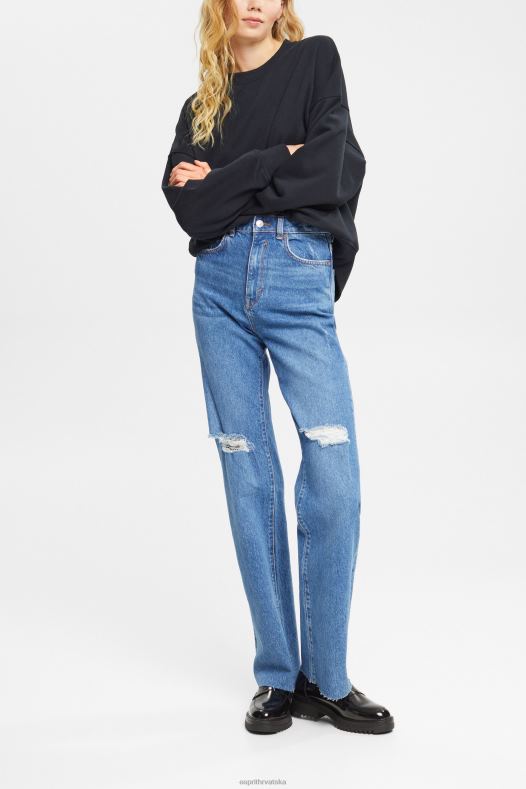 Esprit žene trenirka opuštenog kroja crno majice i majice s kapuljačom A48RT522