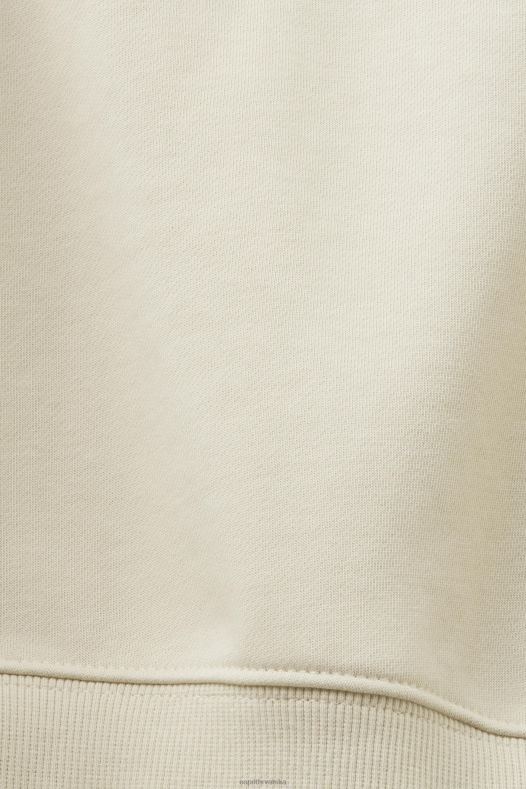 Esprit žene trenirka s poluzatvaračem svijetlo taupe majice i majice s kapuljačom A48RT160