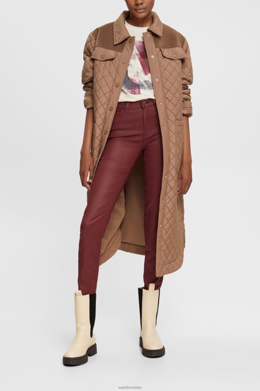 Esprit žene majica s logotipom, mješavina tencela gola majice kratkih rukava A48RT441