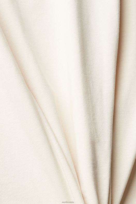 Esprit žene majica s logotipom, mješavina tencela gola majice kratkih rukava A48RT441