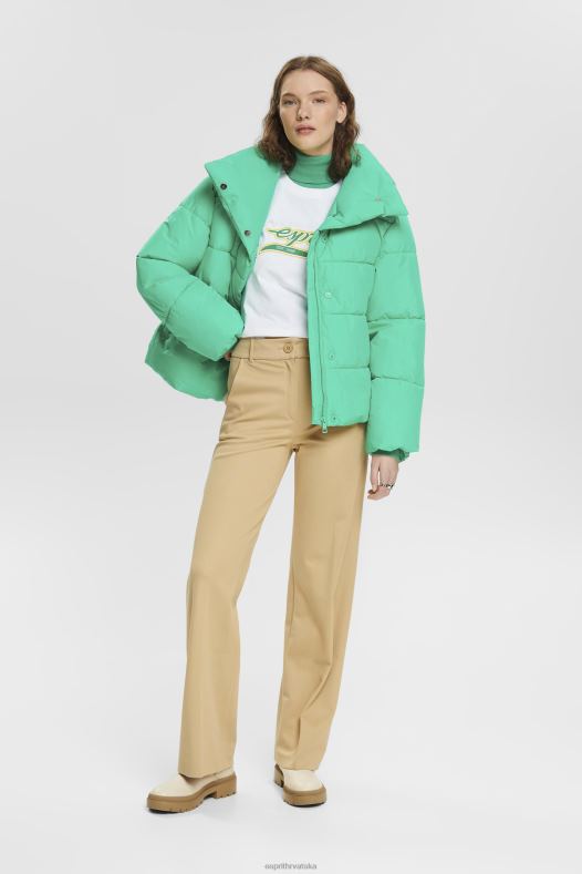 Esprit žene pamučna majica s otisnutim logom bijela majice kratkih rukava A48RT142