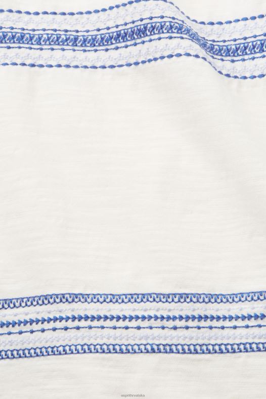 Esprit žene vezena majica, 100% pamuk led majice kratkih rukava A48RT97