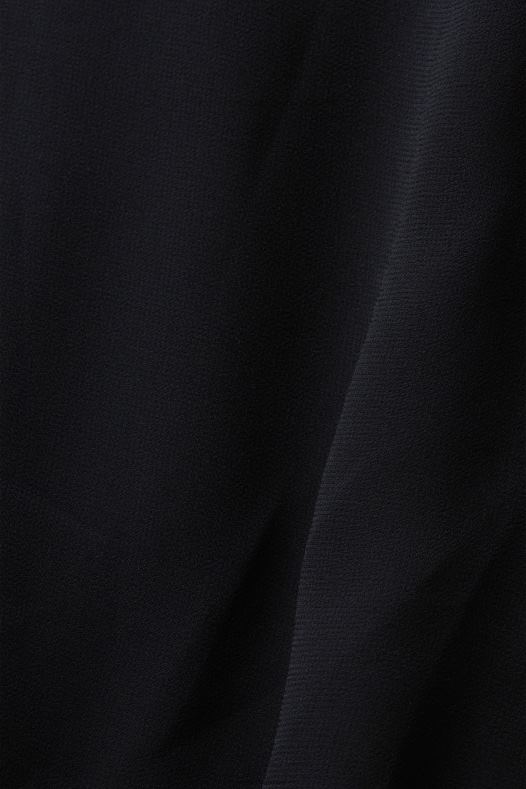 Esprit žene reciklirano: dugi kombinezon od šifona crno odijelo A48RT75