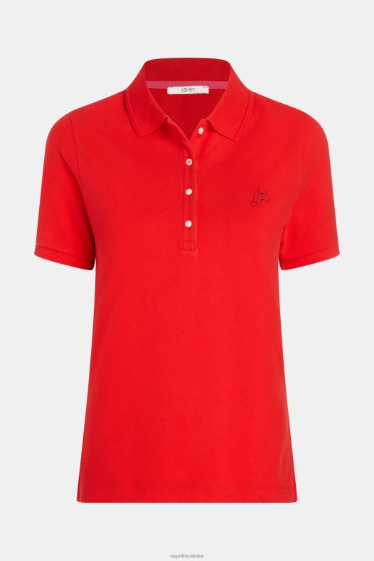 Esprit žene delfin teniski klub classic polo Crvena polos A48RT498