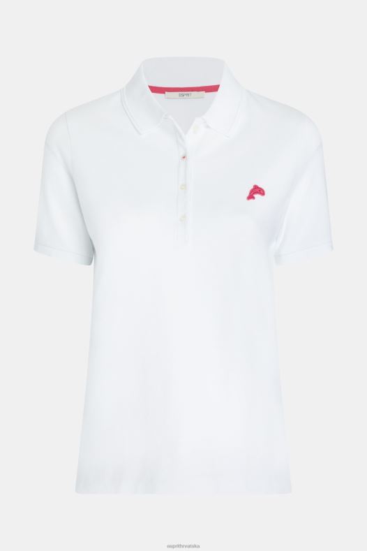 Esprit žene delfin teniski klub classic polo bijela polos A48RT494