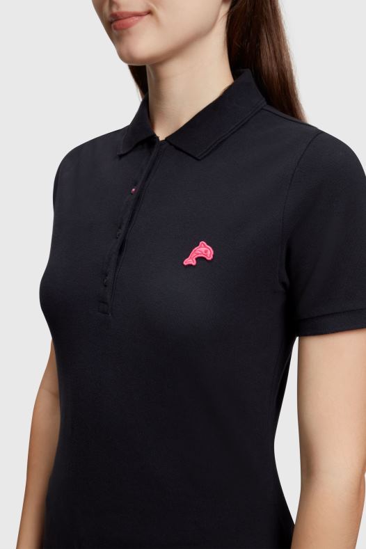 Esprit žene delfin teniski klub classic polo crno polos A48RT493