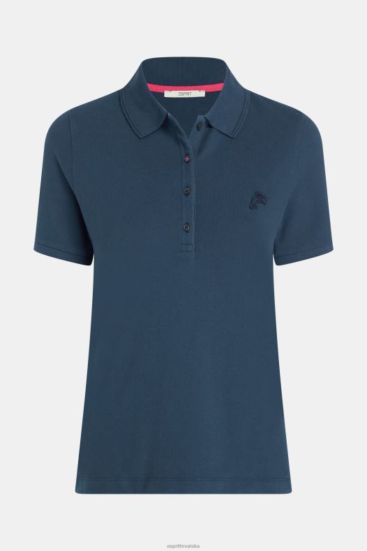Esprit žene delfin teniski klub classic polo mornarica polos A48RT496
