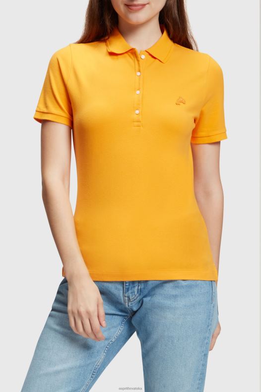 Esprit žene delfin teniski klub classic polo naranča polos A48RT500