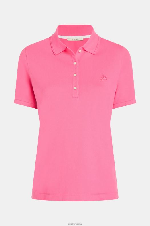 Esprit žene delfin teniski klub classic polo ružičasta polos A48RT499