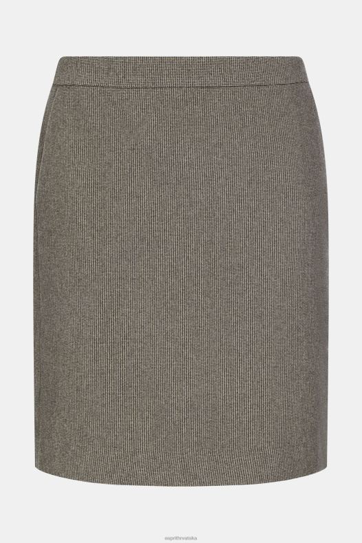 Esprit žene dvobojna suknja kovčeg suknje A48RT520