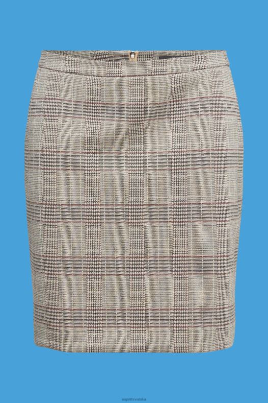 Esprit žene karirana mini suknja led suknje A48RT484