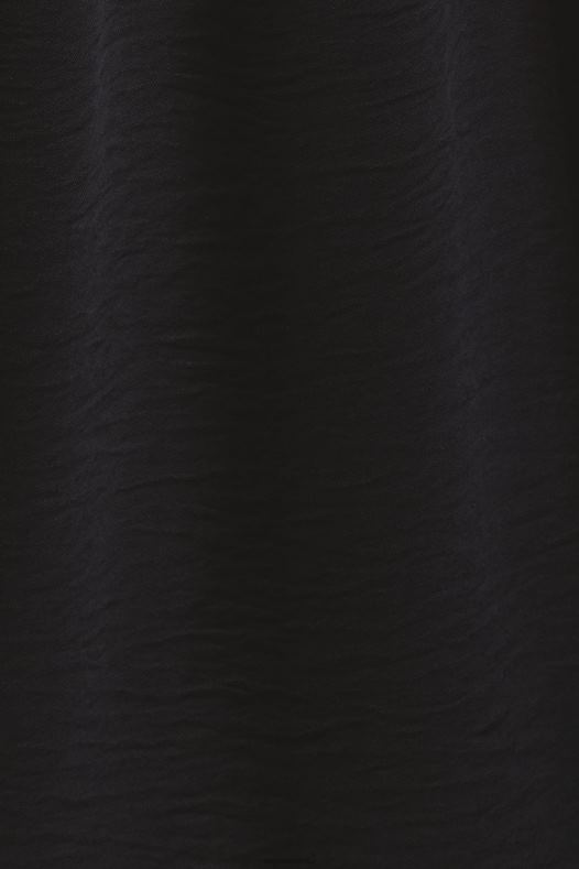 Esprit žene mini suknja od krepa crno suknje A48RT262