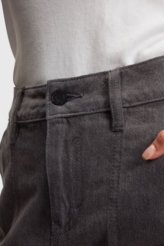 Esprit žene mini suknja s otpuštanjem radne odjeće crno srednje pranje suknje A48RT364