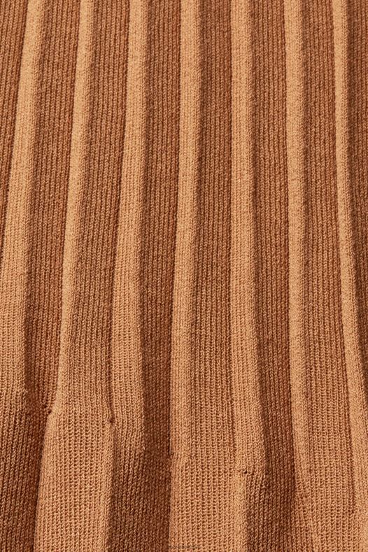 Esprit žene plisirana midi suknja smeđa suknje A48RT482