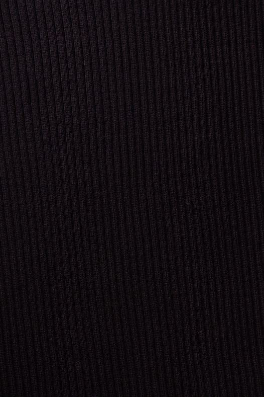 Esprit žene rebrasta pletena pencil suknja crno suknje A48RT428