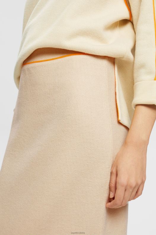 Esprit žene rebrasta pletena pencil suknja led suknje A48RT432