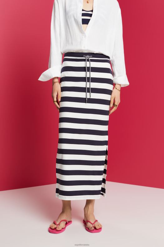 Esprit žene suknje pletene mornarica suknje A48RT141